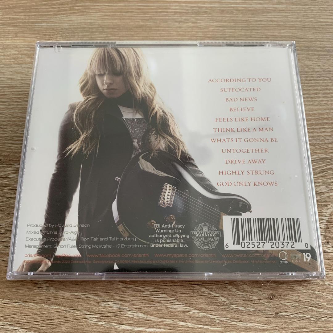 Believe/Orianthi：新品未開封CD