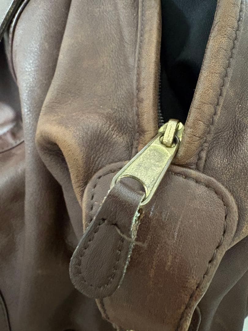 COACH オールドコーチ　米国製ボストンバッグ0502ダークブラウン