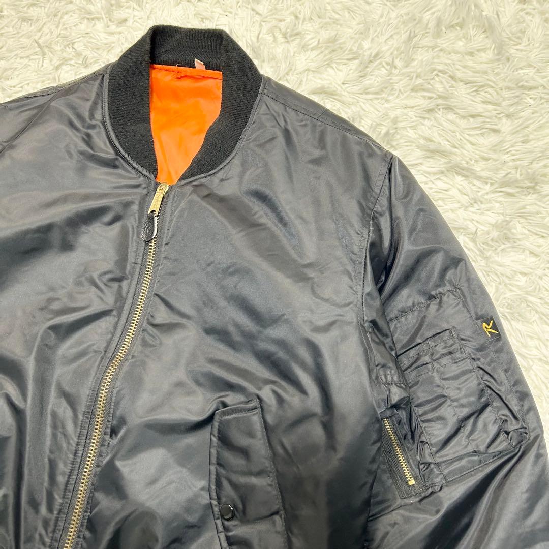 専用 ROTHCO ロスコ ma-1 リバーシブル 黒 オレンジ メンズ M