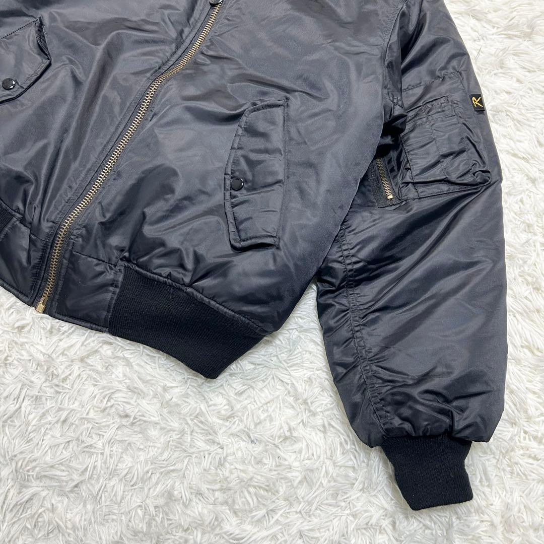 専用 ROTHCO ロスコ ma-1 リバーシブル 黒 オレンジ メンズ M