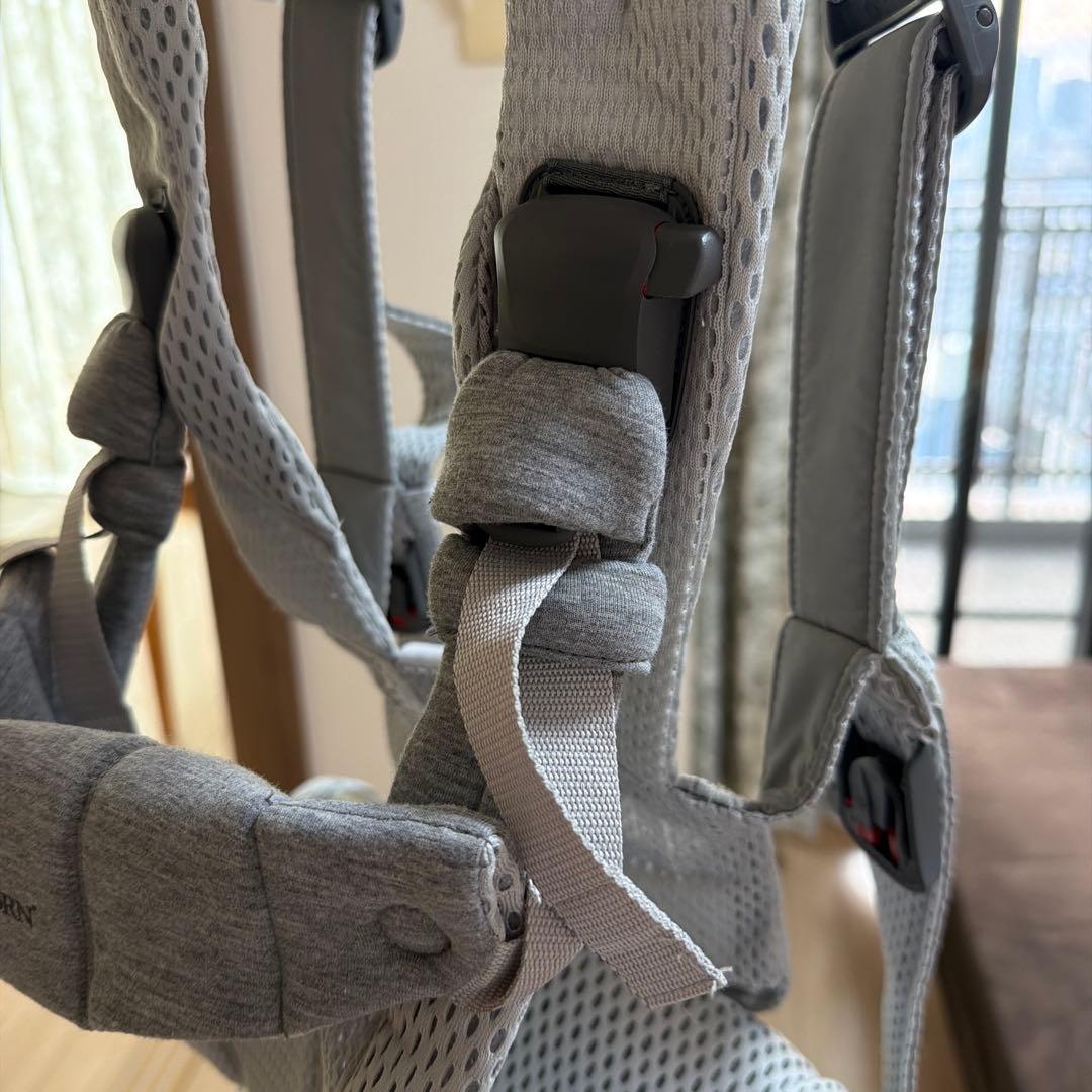 BABYBJÖRN 抱っこ紐 グレー メッシュ