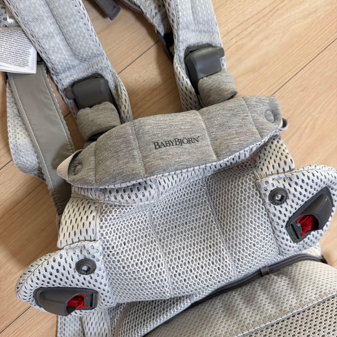 BABYBJÖRN 抱っこ紐 グレー メッシュ