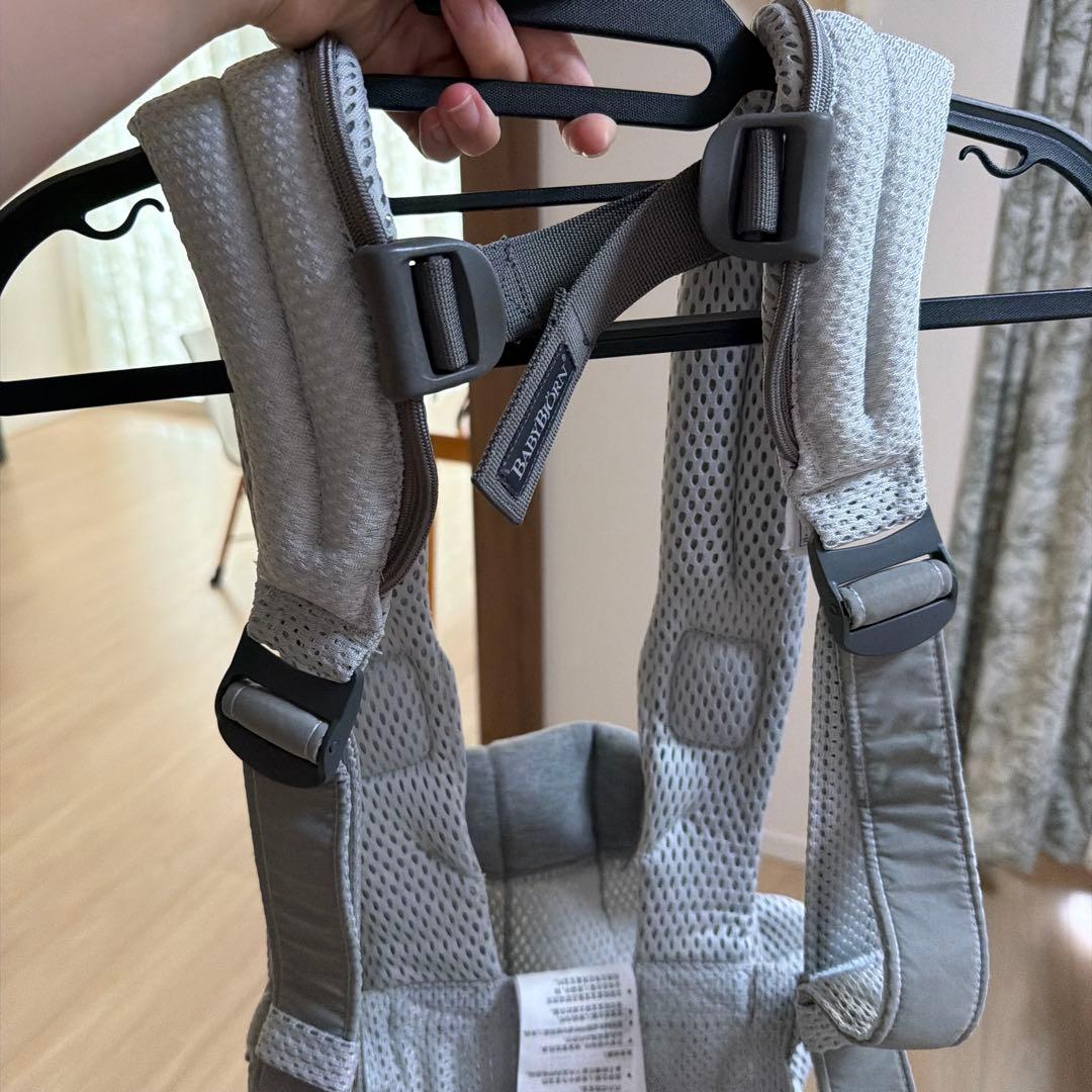 BABYBJÖRN 抱っこ紐 グレー メッシュ