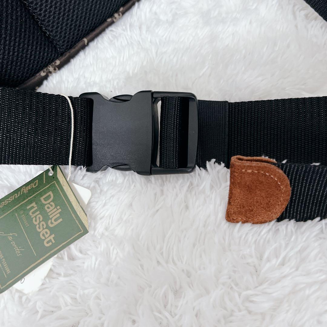 新品✨Daily russet デイリー ラシット　ウエストポーチ　ブラウン