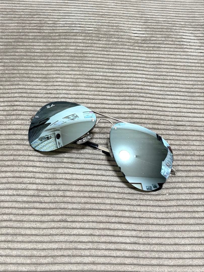 【未使用美品】Ray-Ban RB3449 サングラス メタルフレーム 正規品