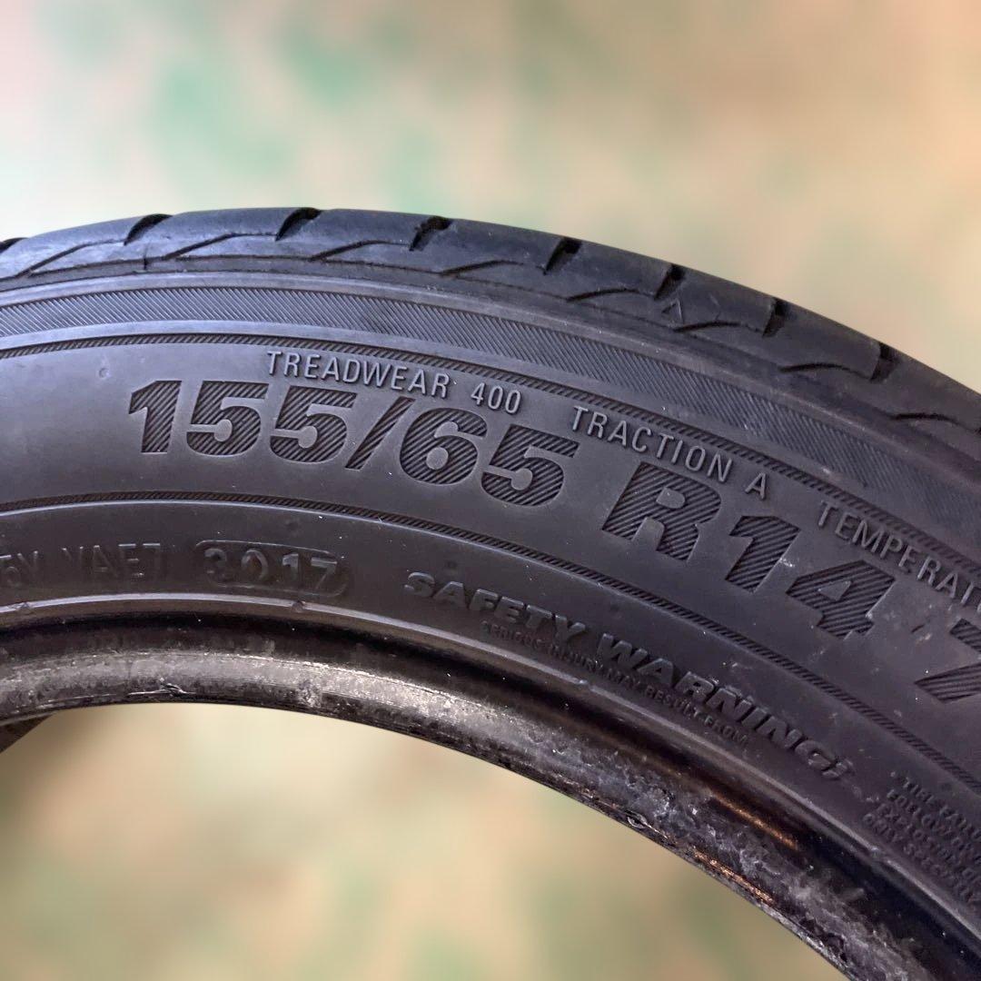 155/65R14 4本セット クムホ SENSE SE11