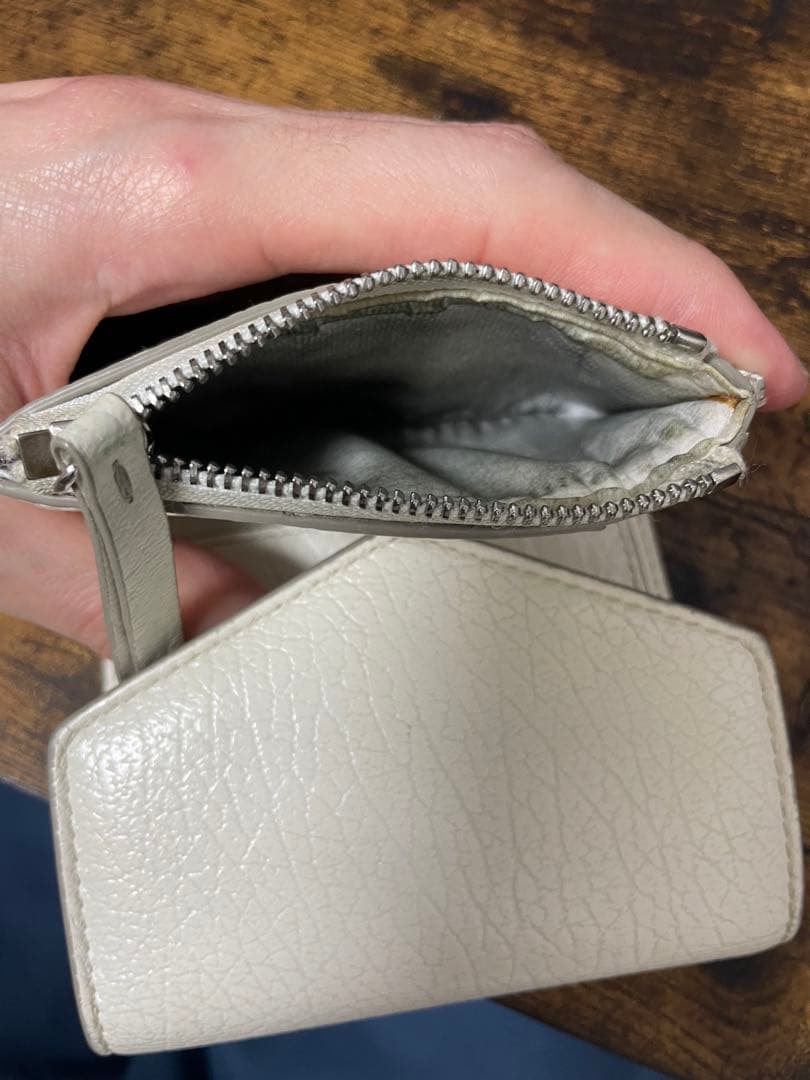 Maison Margiela メゾン マルジェラ 3つ折り財布　ホワイト