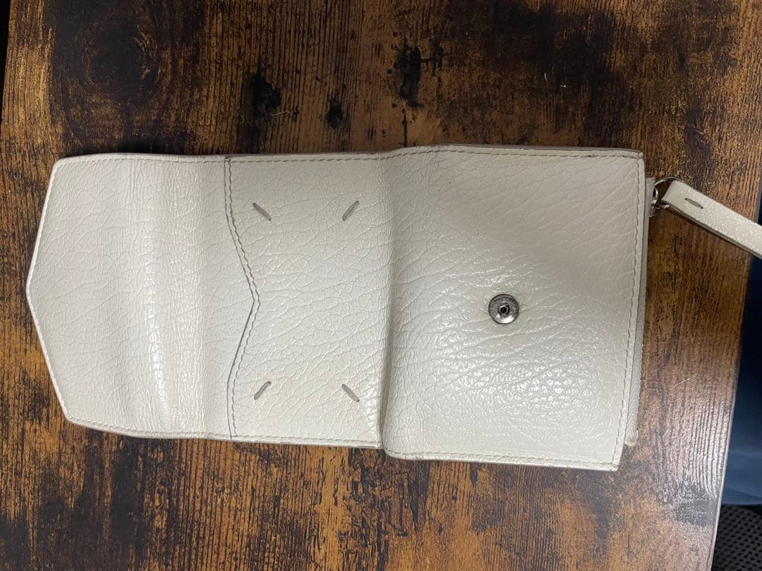Maison Margiela メゾン マルジェラ 3つ折り財布　ホワイト