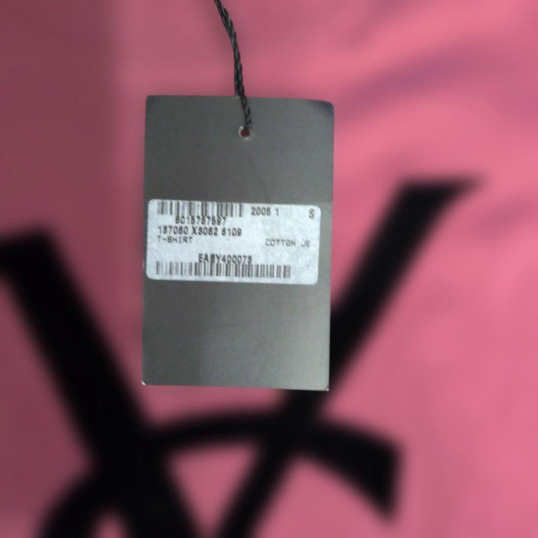 【新品タグ付】Yves Saint Laurent えんじ色 Tシャツ S