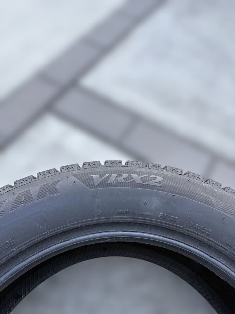 中古スタッドレス4本セットVRX2 185/60R15