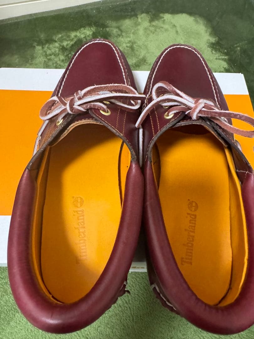 Timberland 3eye バーガンディ 29cm