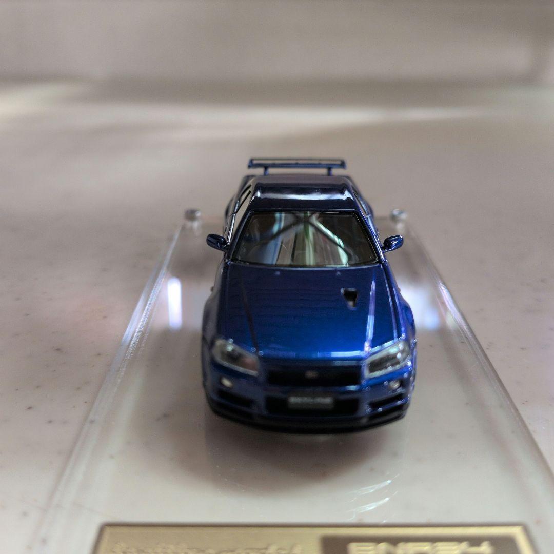 イグニッションモデル 1/64 BNR34 V-SpecII