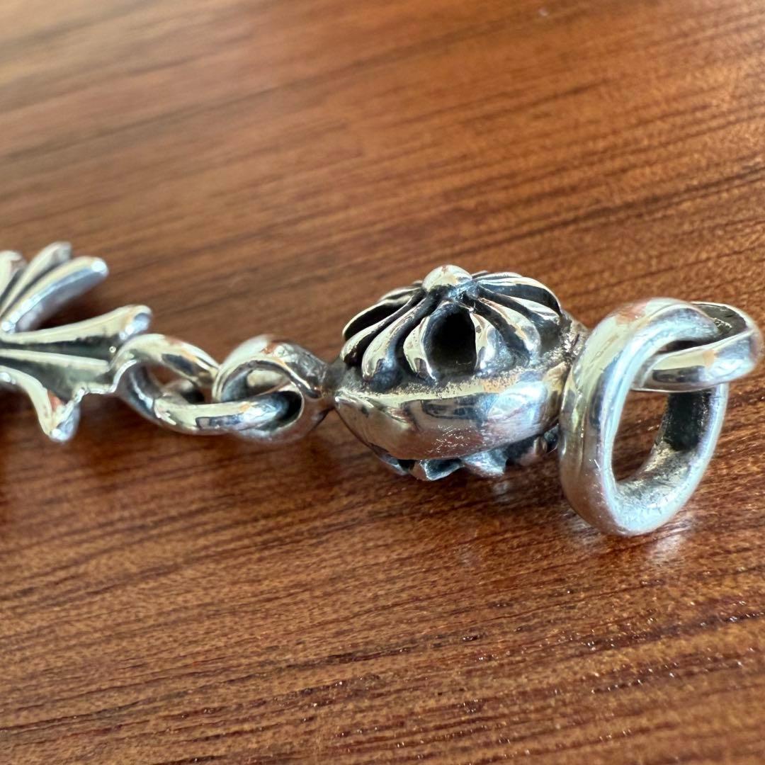 シルバー925無垢【新品】ワンボールタイニークロスペンダントsilver925