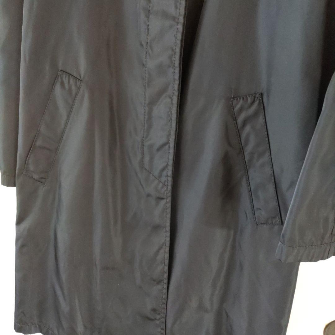 【プラダ】ステンカラー ナイロンコート ブラック made in Italy