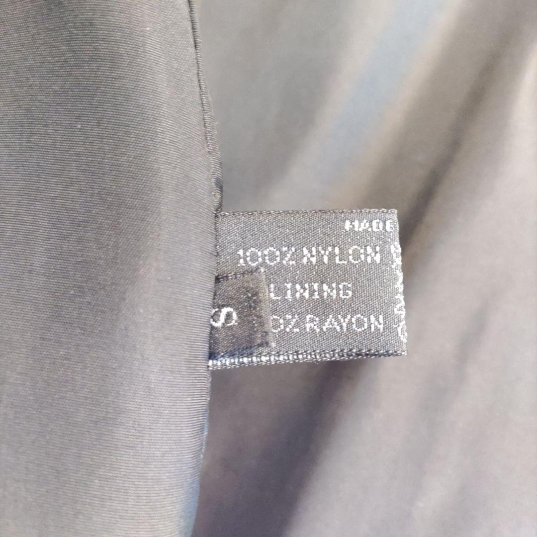 【プラダ】ステンカラー ナイロンコート ブラック made in Italy