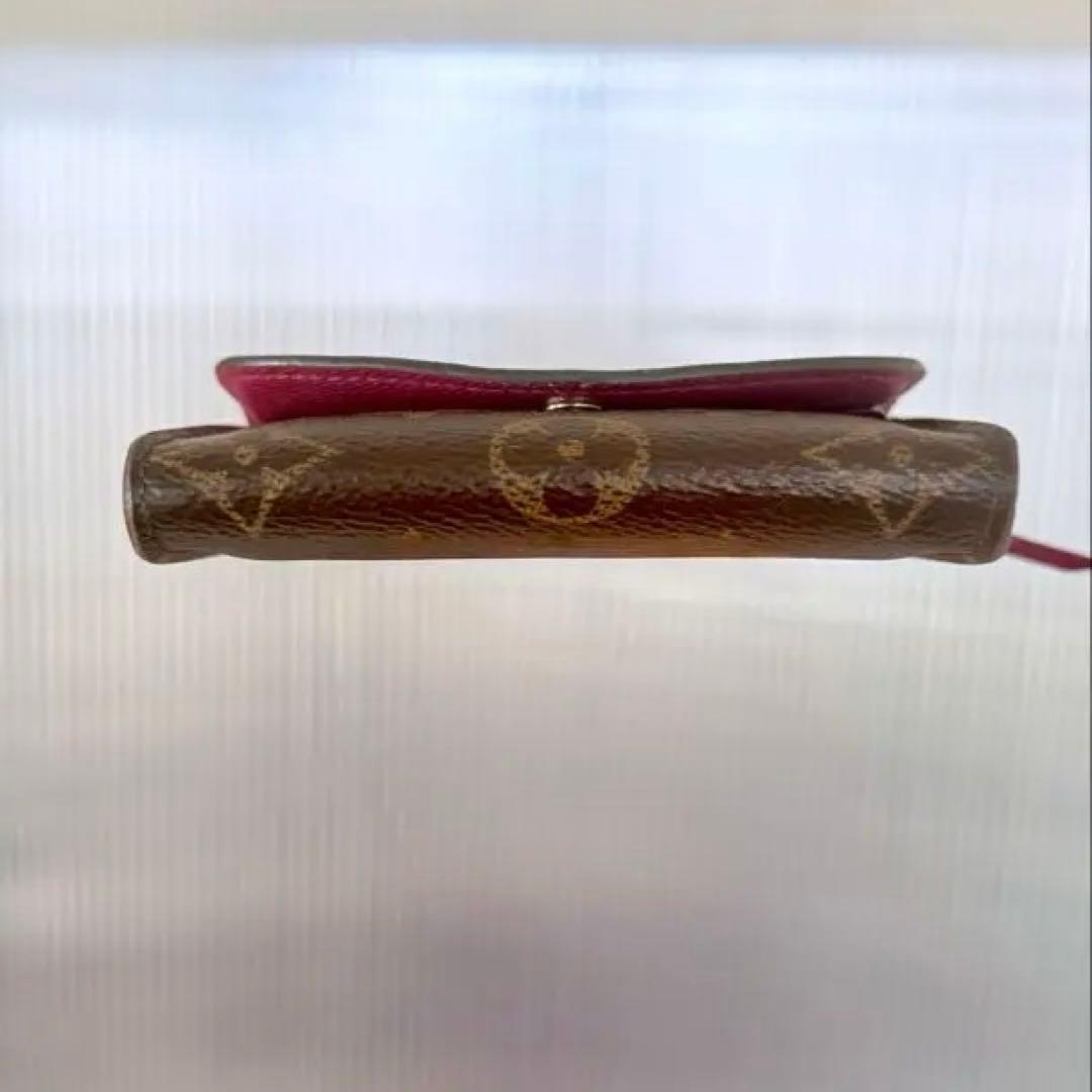 美品Louis Vuitton モノグラム ポルトモネ・ロザリモノグラム