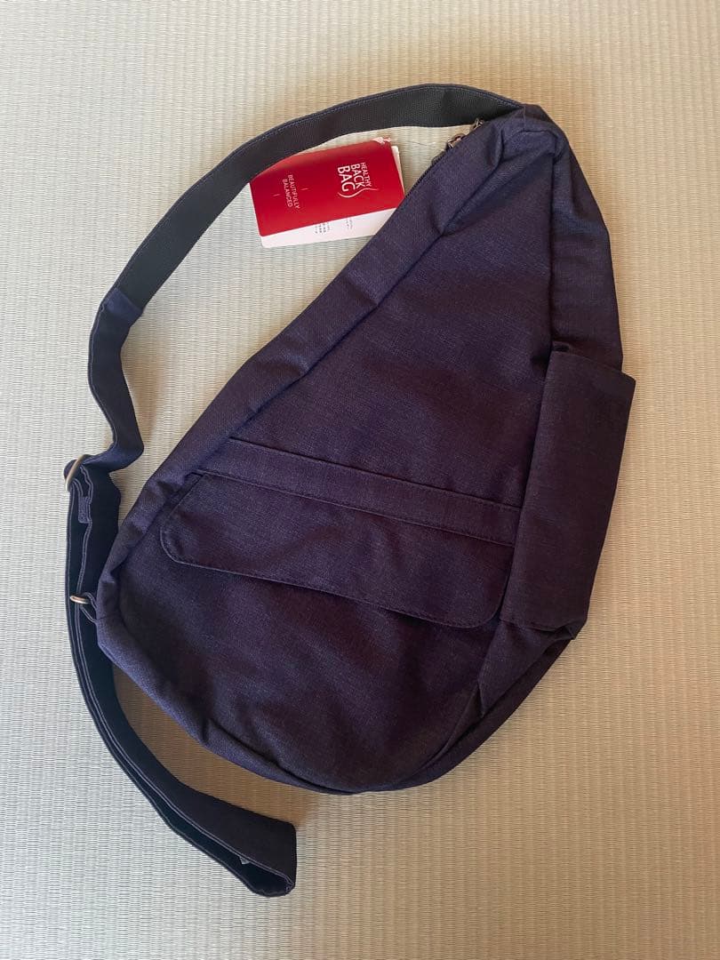 新品★未使用　Healthy back bag ネイビー バッグ