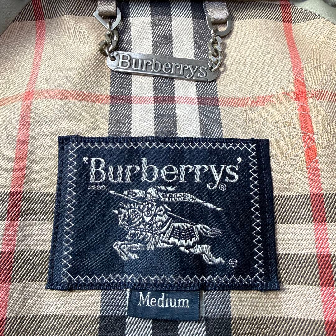 【90S】Burberry ハリントンジャケット G9 玉虫色 シャドウホース