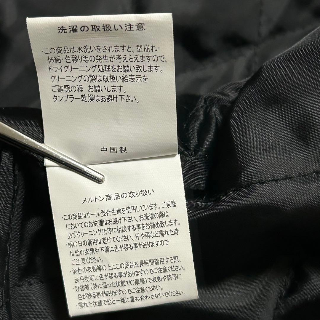 未使用級 ヒューストン HOUSTON ウールブレンド CPOジャケット 黒