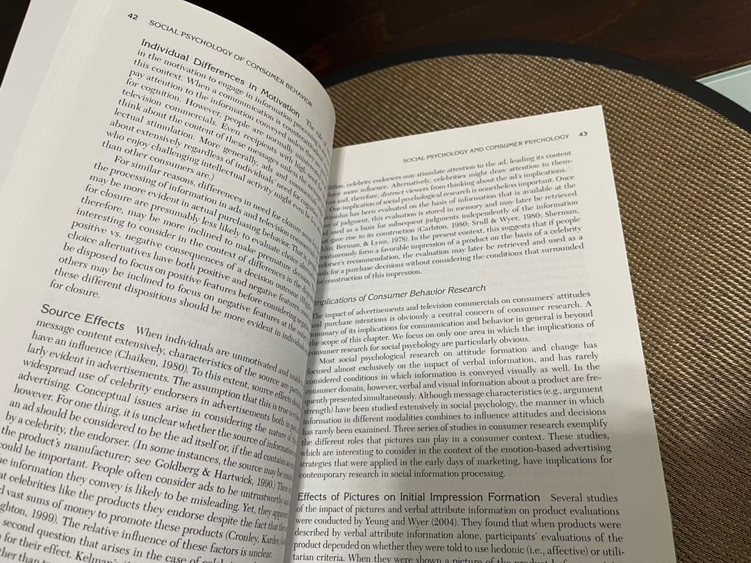 洋書 Social Psychology of Consumer Behavior