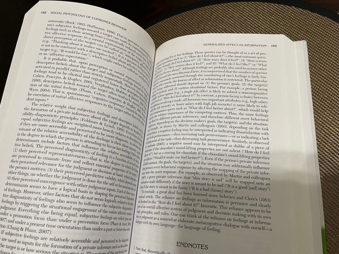 洋書 Social Psychology of Consumer Behavior