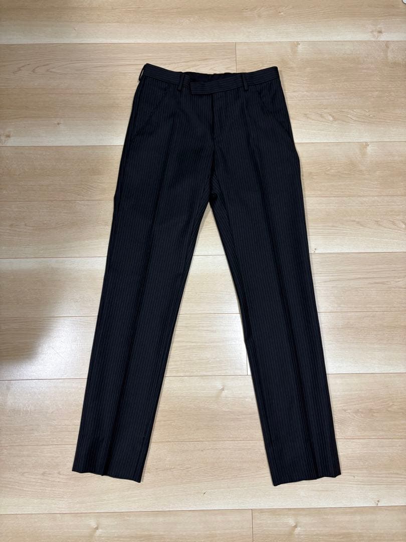 Dior Homme ディオールオム ストライプスーツセットアップ黒size44