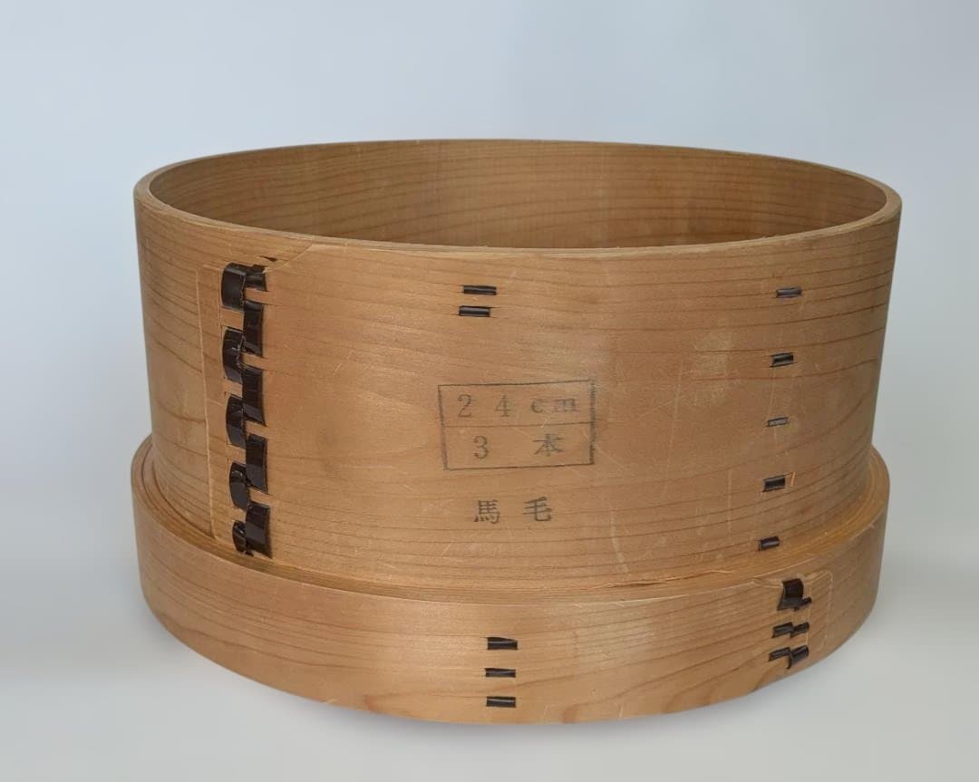 木製馬毛3本裏ごし器