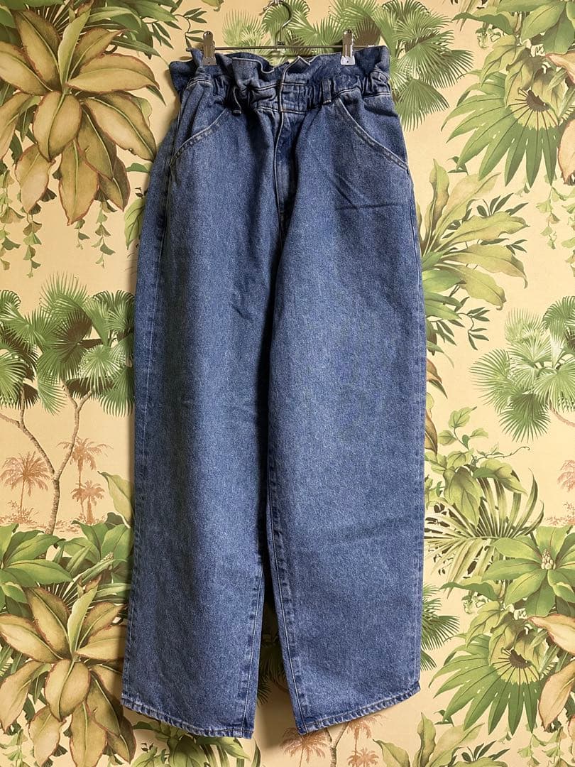 アンヌーク　Waist Tuck Denim38