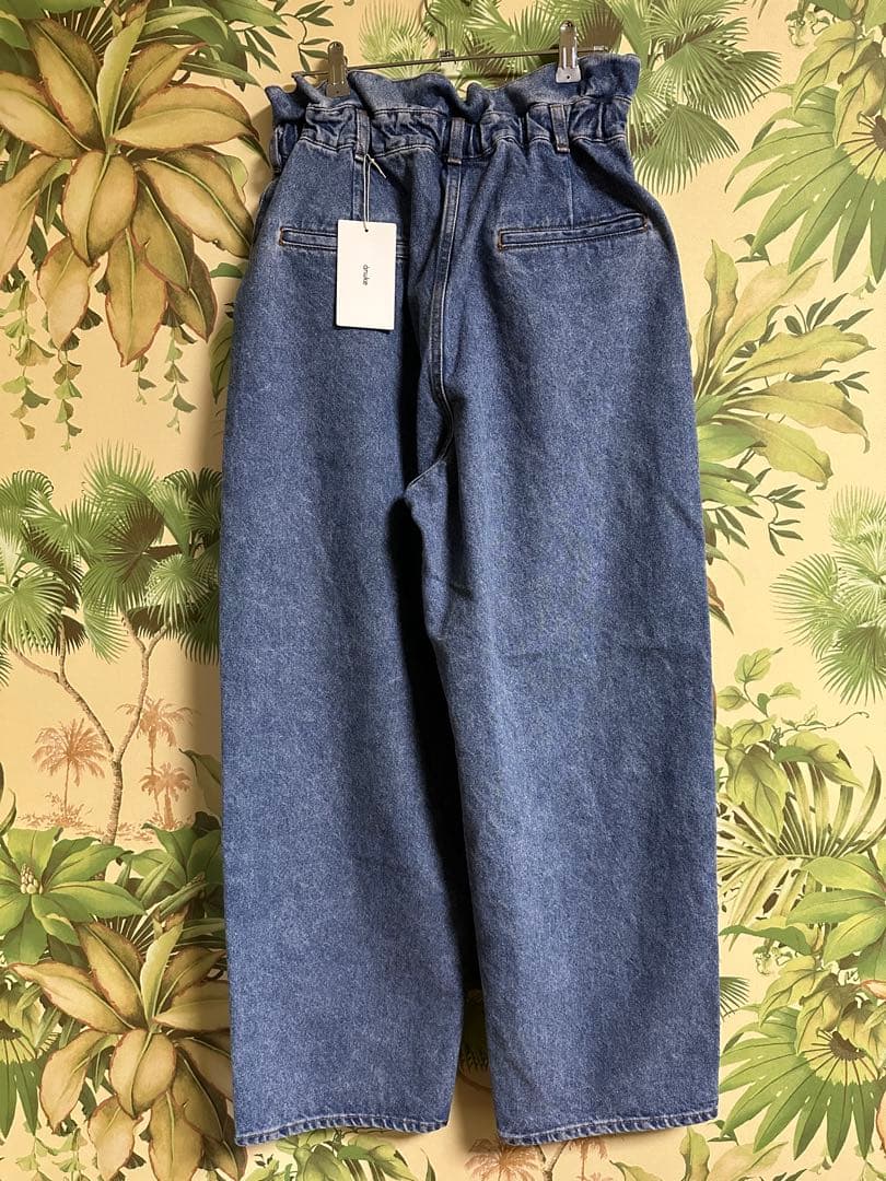 アンヌーク　Waist Tuck Denim38