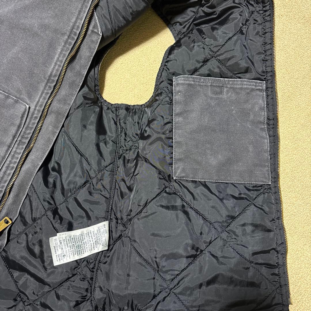 Carhart ダックベスト フェード ブラック グレー ベスト RN14806