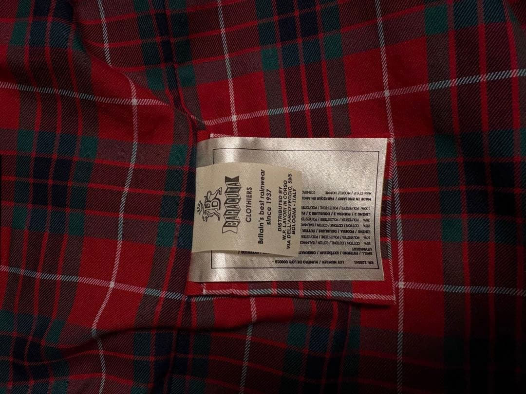 Baracuta クラシックフィット サイズ40(専用ハンガー付き)