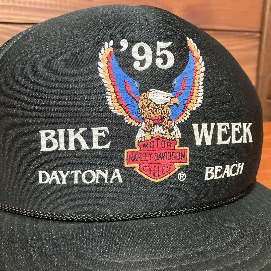 1995 ハーレーダビッドソン　bike week キャップ　帽子　ハット