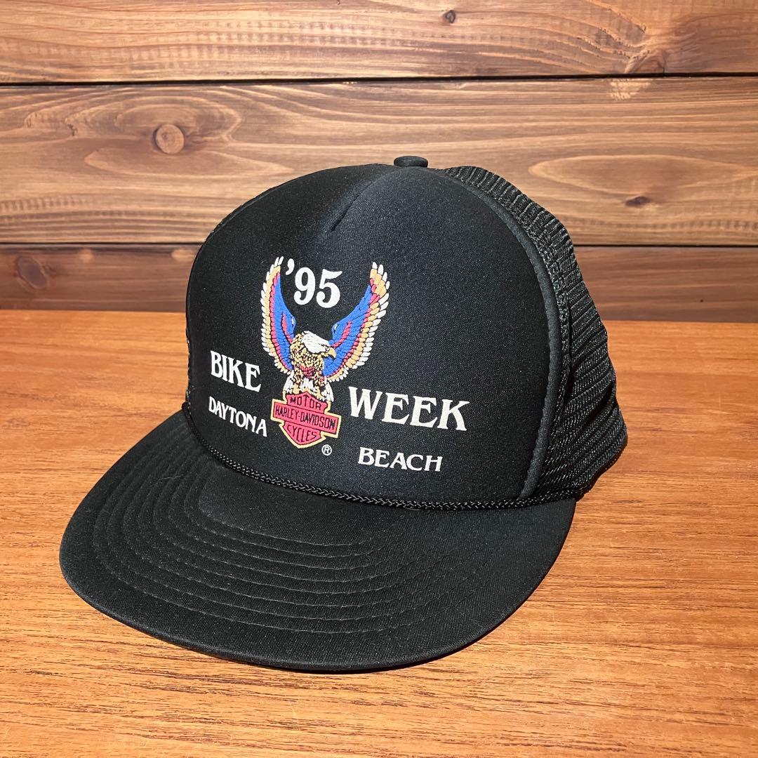 1995 ハーレーダビッドソン　bike week キャップ　帽子　ハット