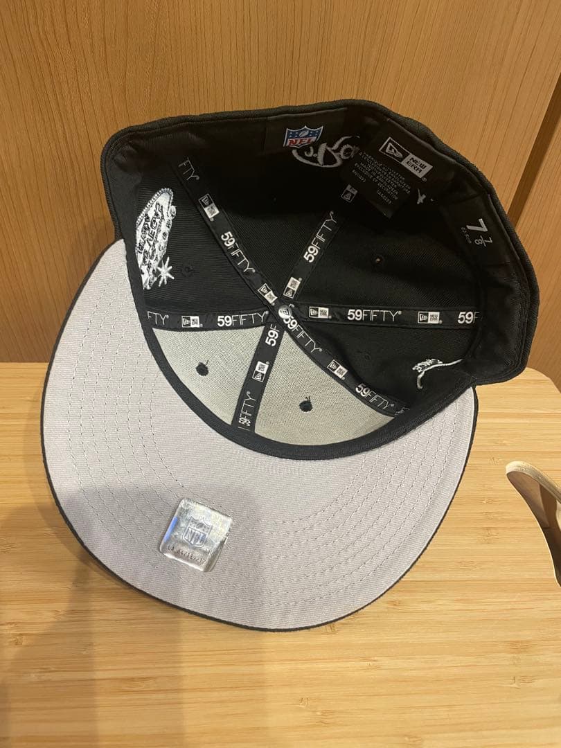 Las Vegas Raiders 59FIFTY キャップ ブラック