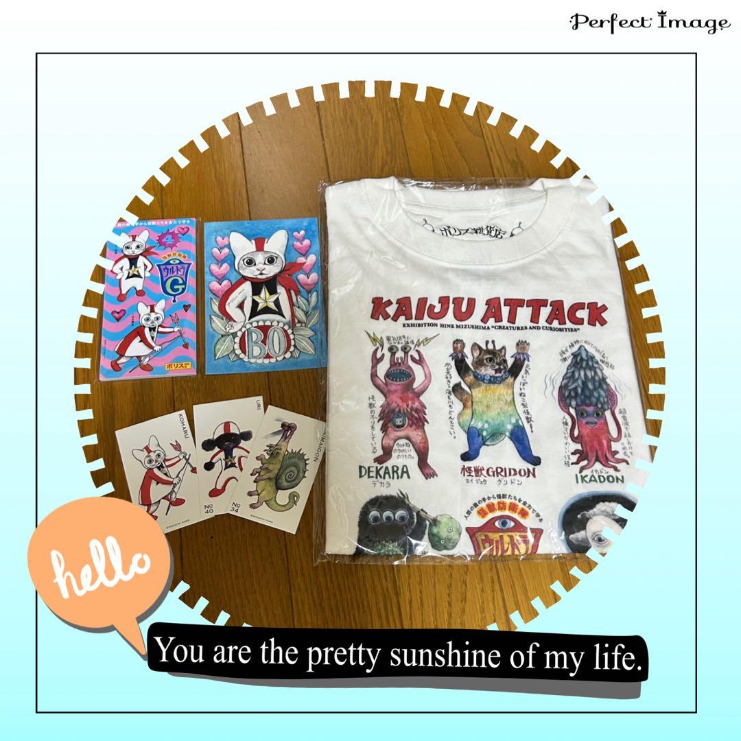 ボリス雑貨店　ヒグチユウコ 怪獣アタックTシャツ & ウルトラG 一筆箋　ほか