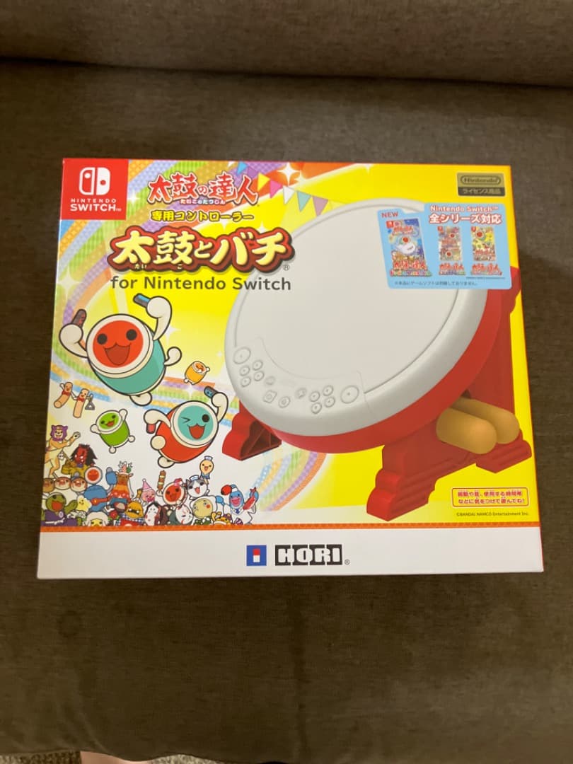 太鼓の達人ドンダフルフェスティバル、専用太鼓とバチ、マイバチ　セット
