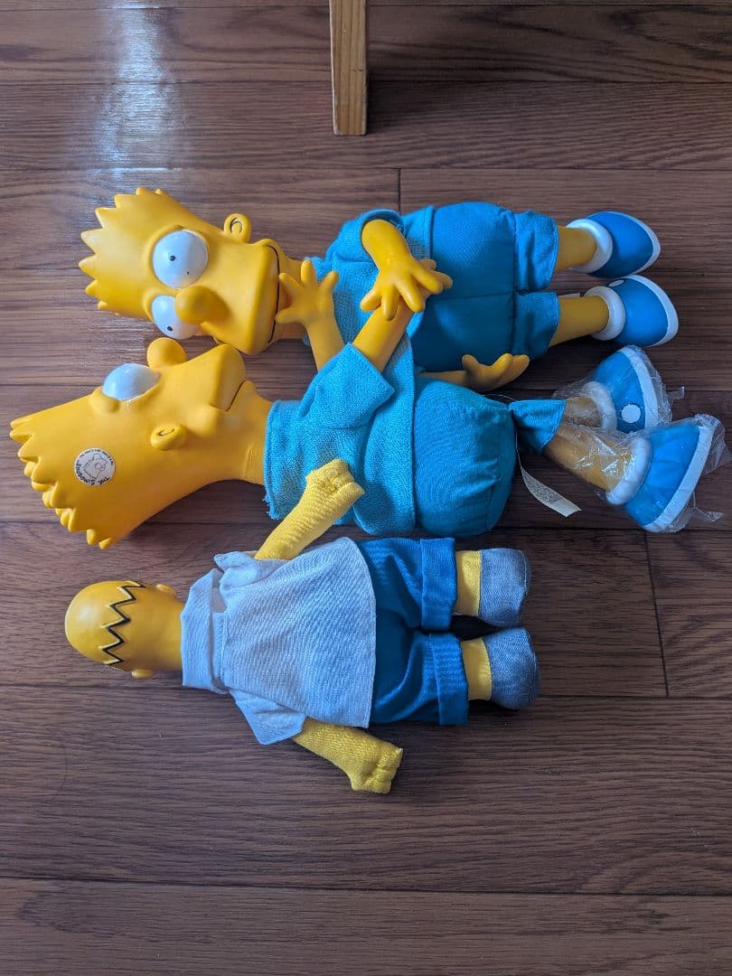 7*7様 ホーマー・シンプソン バート・シンプソン フィギュアセット　ソフビ　ま