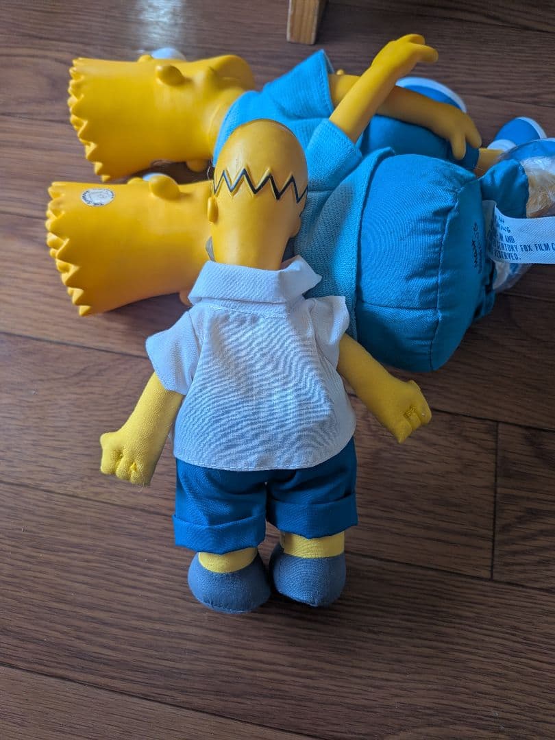 7*7様 ホーマー・シンプソン バート・シンプソン フィギュアセット　ソフビ　ま