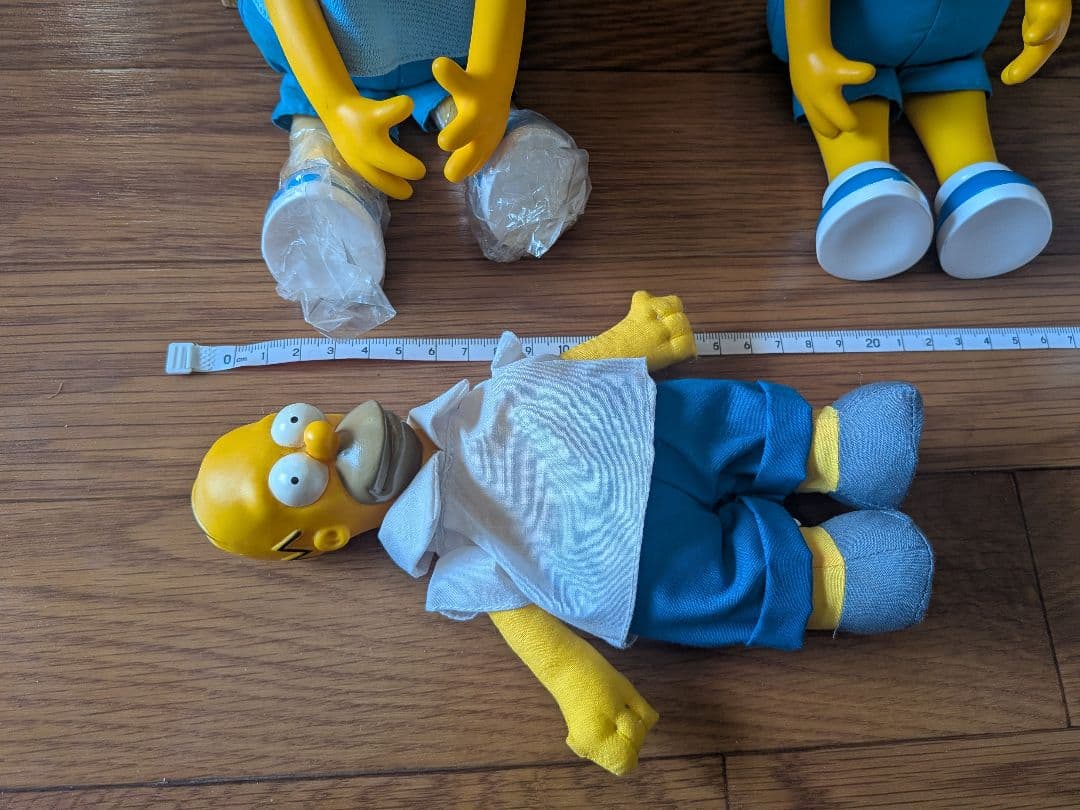 7*7様 ホーマー・シンプソン バート・シンプソン フィギュアセット　ソフビ　ま