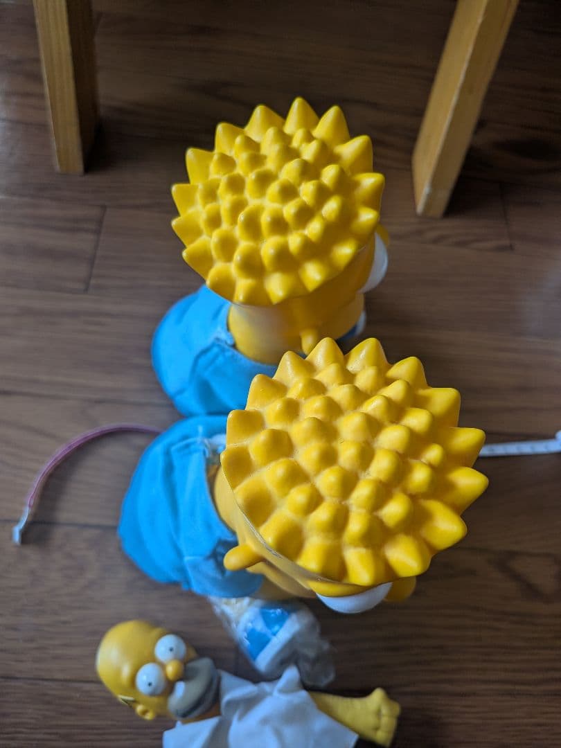 7*7様 ホーマー・シンプソン バート・シンプソン フィギュアセット　ソフビ　ま