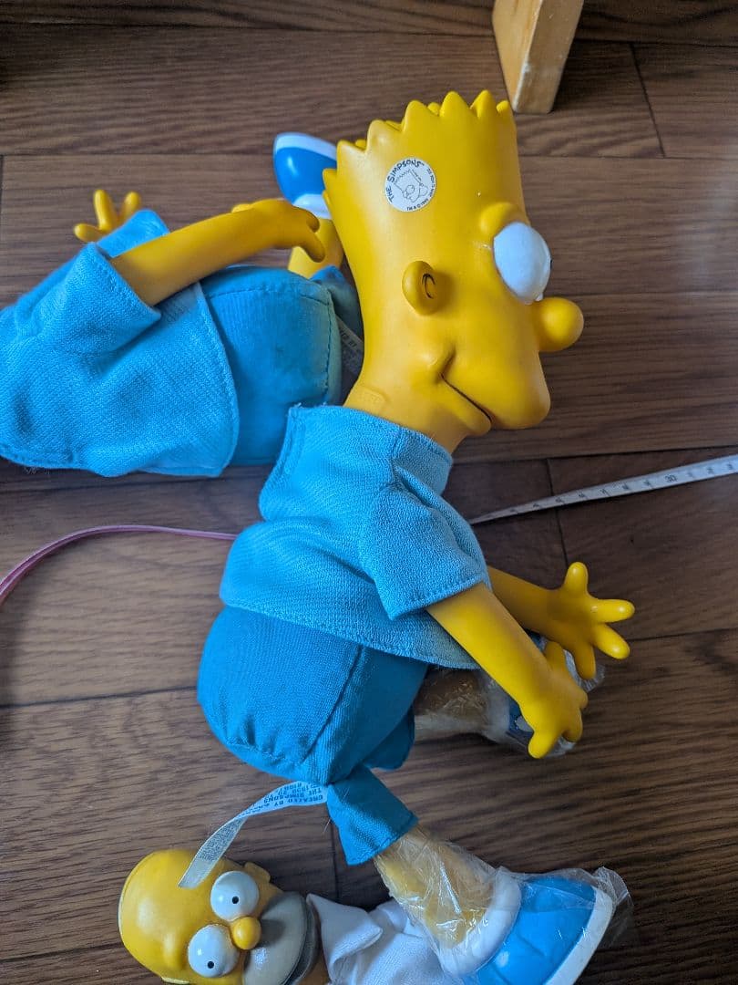 7*7様 ホーマー・シンプソン バート・シンプソン フィギュアセット　ソフビ　ま