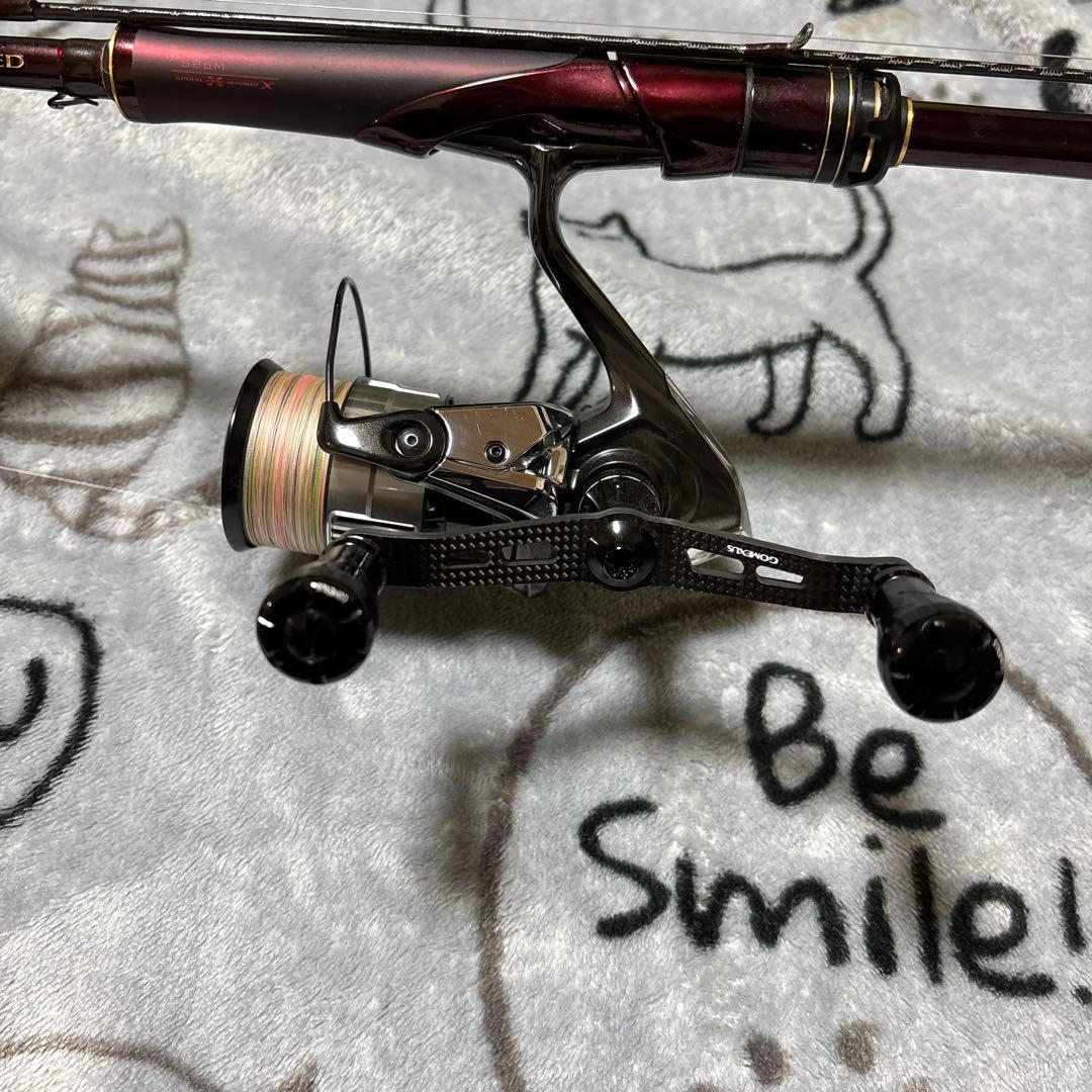 はー　バンキッシュ 2500S ダブルハンドルリール 黒