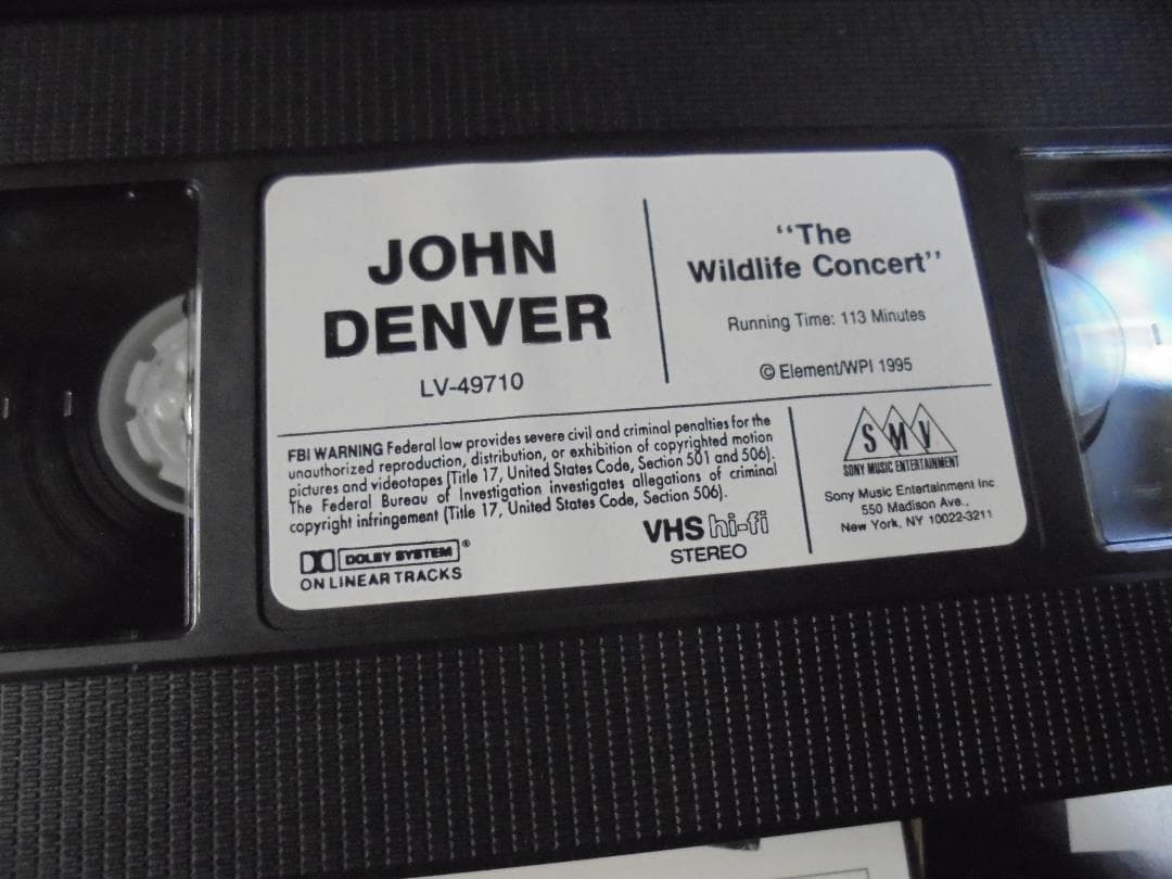 ミュージック John Denver: The Wildlife Concert [VHS]