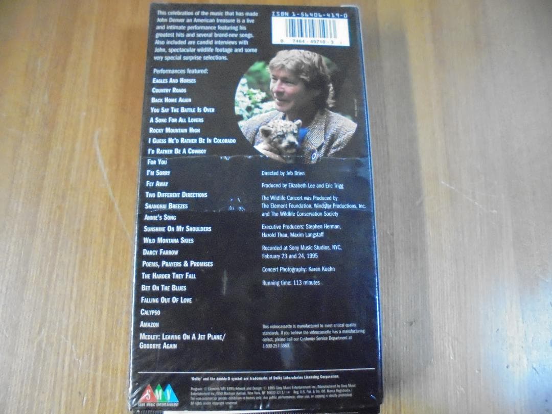 ミュージック John Denver: The Wildlife Concert [VHS]