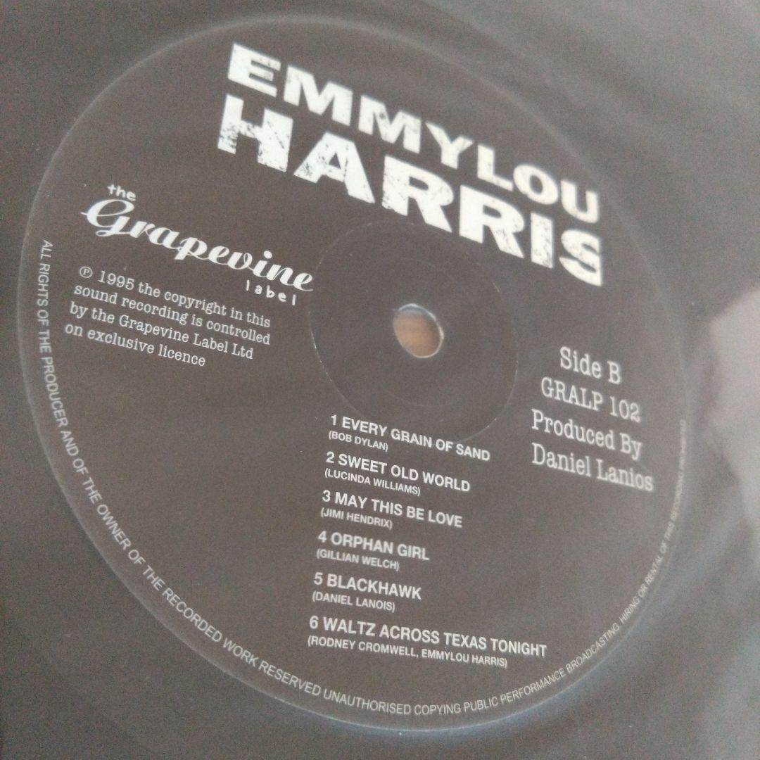 emmylou harris wrecking ball LP レコード