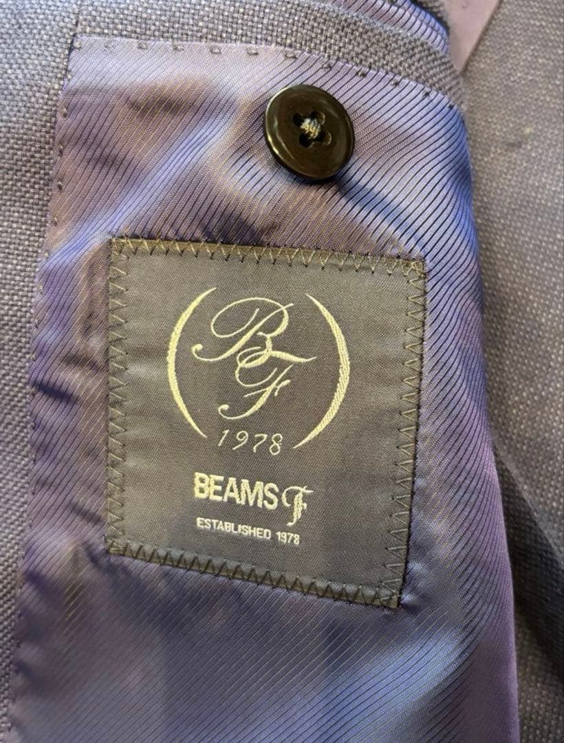 オ*チ様 【新品未使用】BEAMSFシングルジャケット　ウールリネン　フォックス