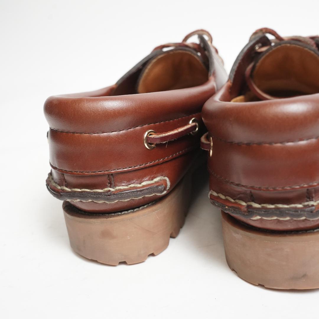 【美品】REGAL リーガル 3eye JE38 デッキシューズ レザー 25
