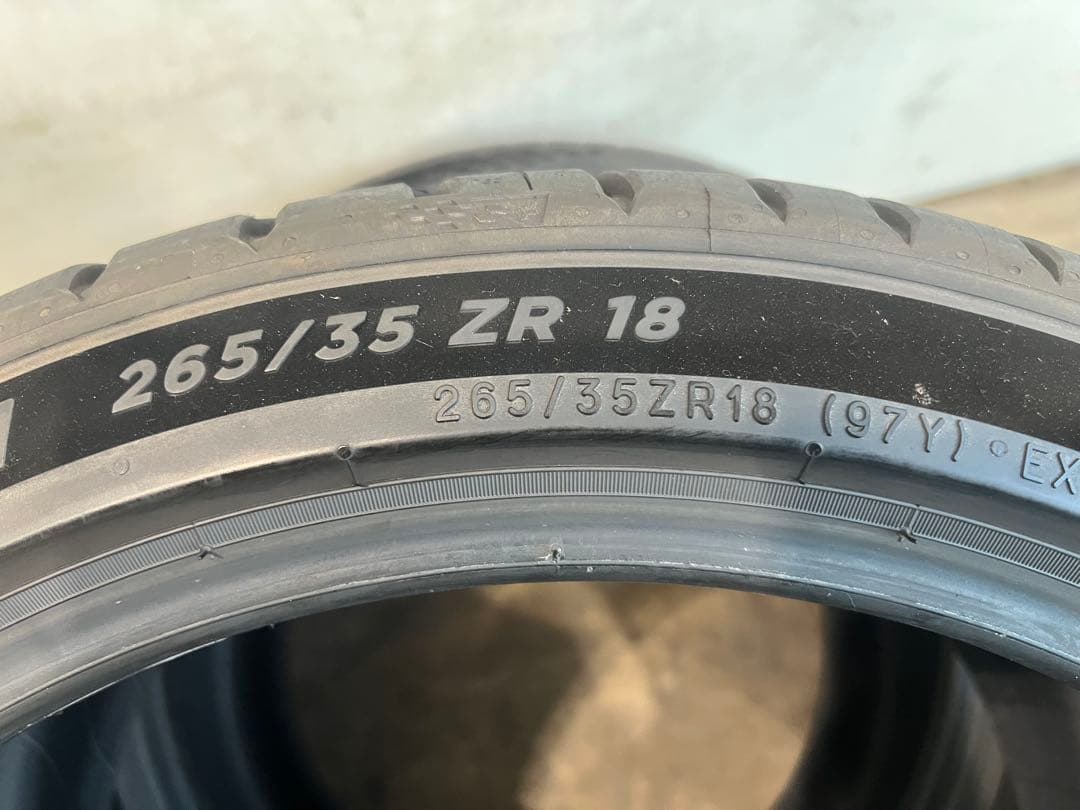 えび専用　265/35ZR18 Michelin Pilot SPORT2本