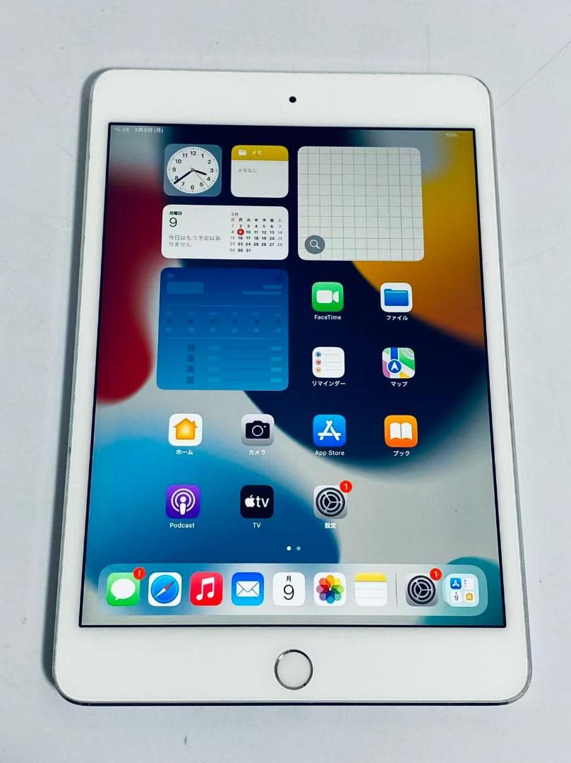 ipad mini 4 128GB wifiモデル シルバー MK9P2J/A