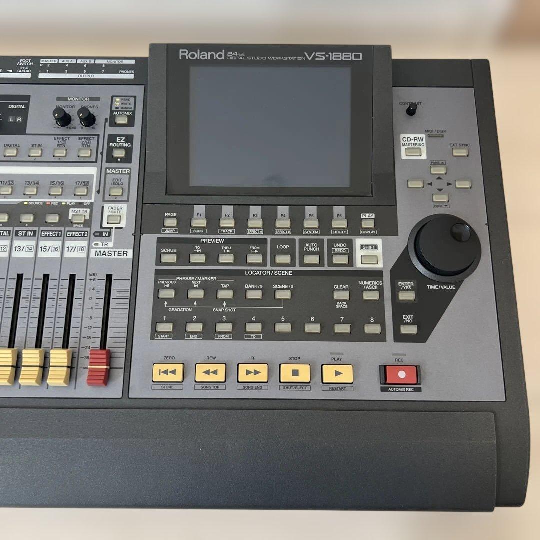 【美品】Roland VS-1880 デジタルマルチトラックレコーダー